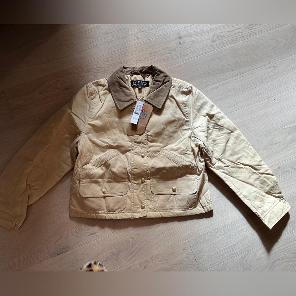 J. Crew Short Barn Jacket™ in English ripstop cotton - Picture 4 of 4